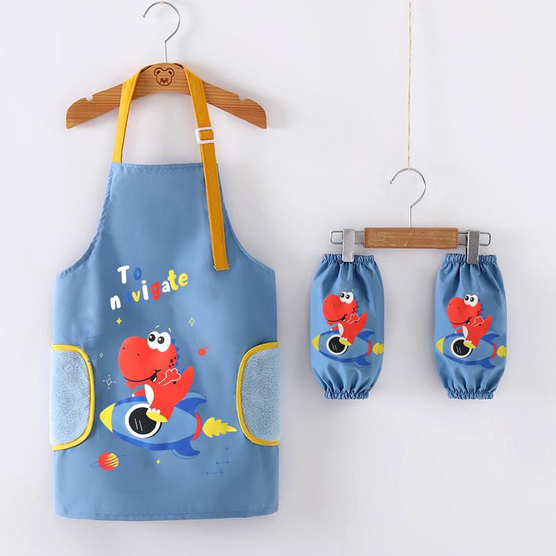 Baby Clothing Drawing - เสื้อผ้าวาดรูปเด็ก ผ้ากันเปื้อนเด็ก ชุดป้องกันครัวกันน้ําและกันสิ่งสกปรก