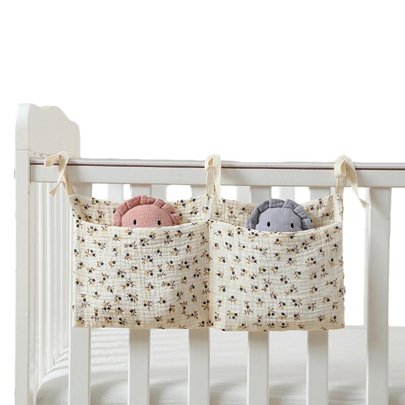 Baby Clothing Storage - Baby Crib Organizer Cot Caddy เตียงเก็บกระเป๋า