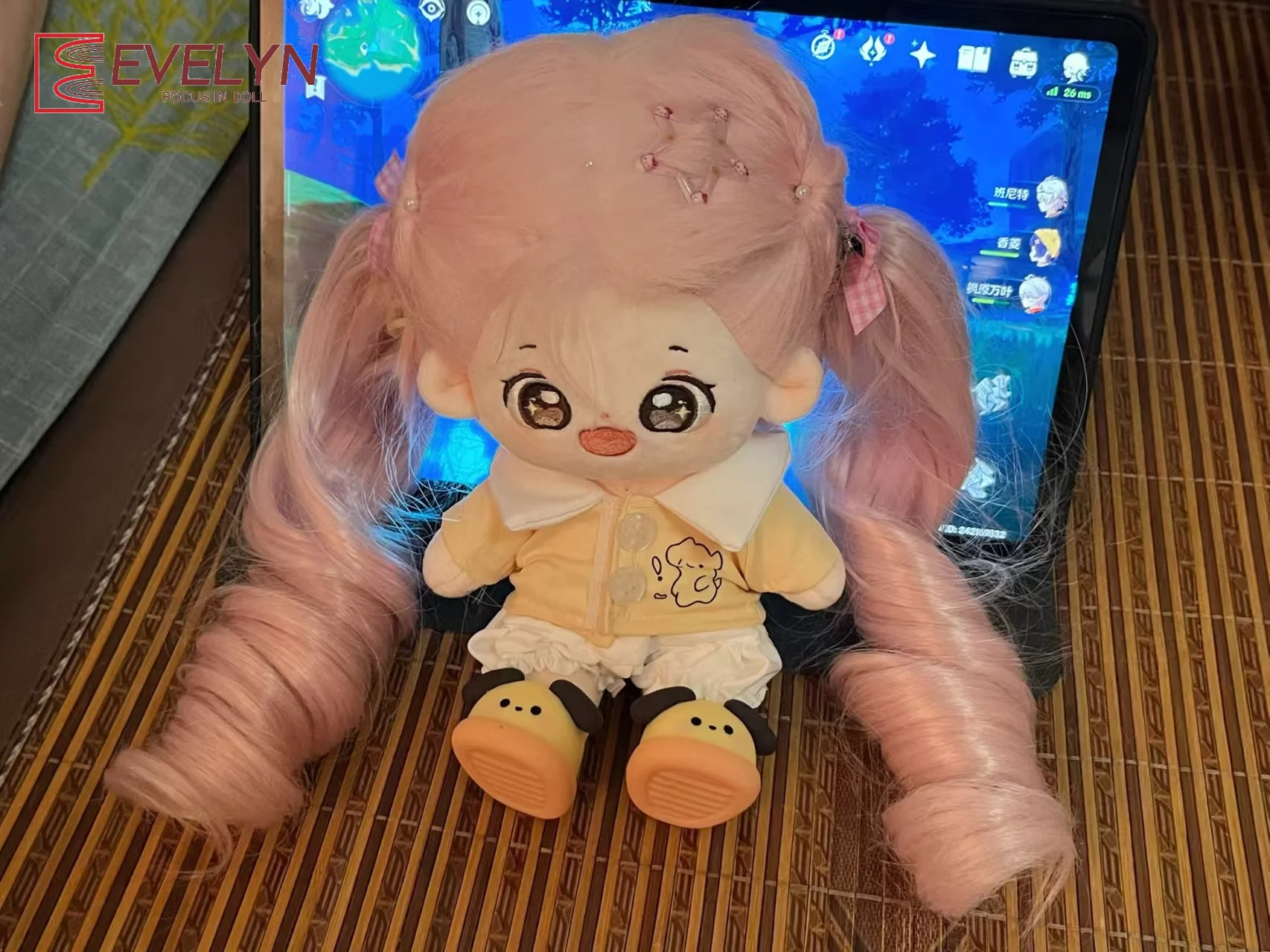 Baby Clothing Used - ชุดเสื้อผ้าตุ๊กตาเอเวลินขนาด 20 ซม. ทำจากผ้าฝ้ายคุณภาพดี ชุดน่ารัก ราคาประหยัด