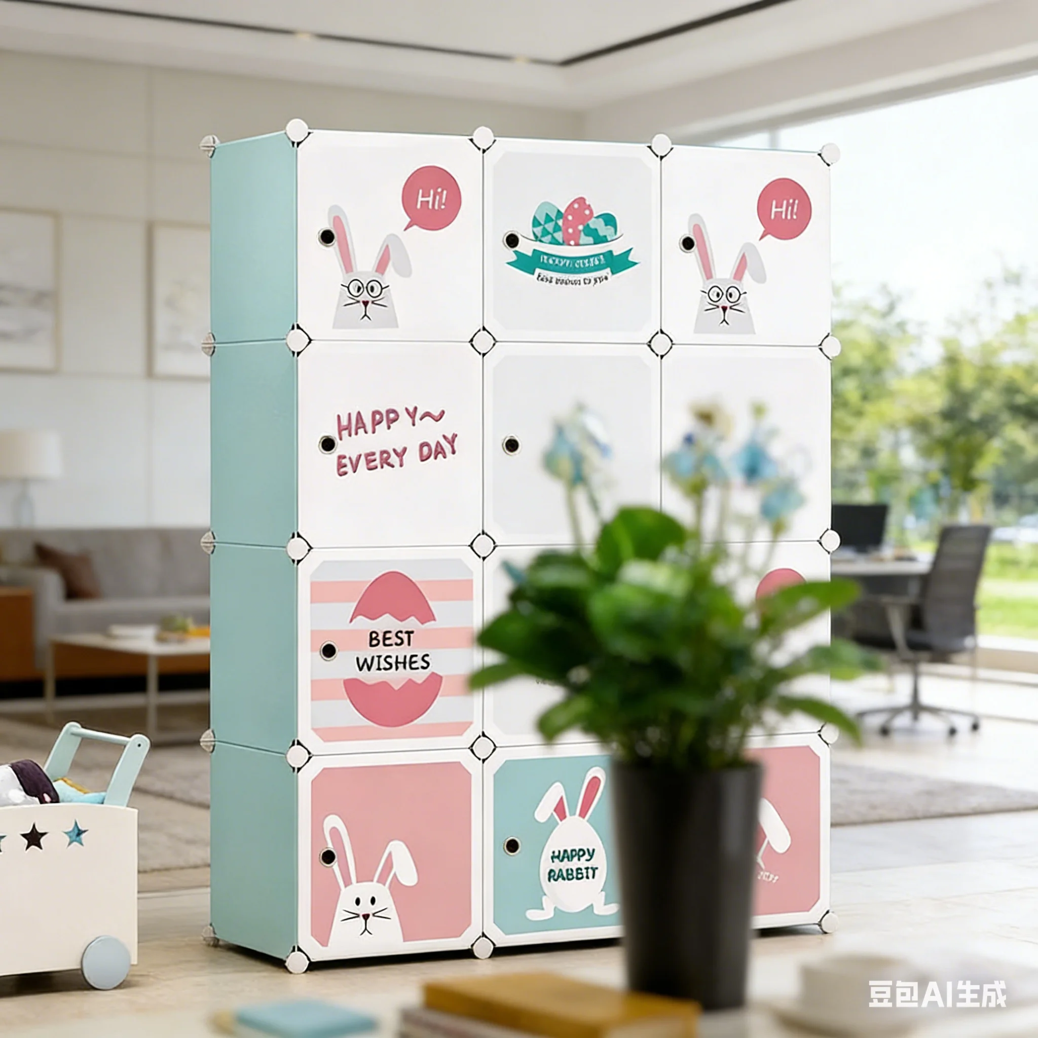Baby Clothing Storage - AOLIVIYA ตู้เสื้อผ้าเด็กการ์ตูนเรียบง่ายพร้อมตู้เก็บเสื้อผ้าเด็กทันสมัยราคาประหยัดสำหรับห้องนอนโฮม มิ