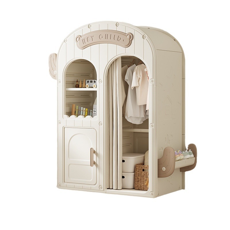 Baby Clothing Storage - ตู้เสื้อผ้าเด็ก ตู้เก็บของในห้องนอน ตู้เสื้อผ้าเด็กแบบเรียบง่าย ตู้เก็บเสื้อผ้าเด็กอ่อน