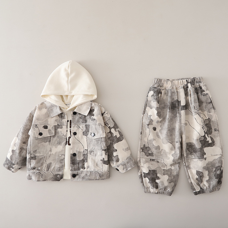 ใหม่ฤดูใบไม้ร่วงเสื้อผ้าเด็กชุ - Baby Clothing Drawing บทวิจารณ์และราคา