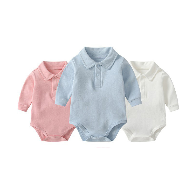 ชุดบอดี้สูทเด็ก คอปกโปโล ผ้าฝ้ - Romper Onesie Baby บทวิจารณ์และราคา