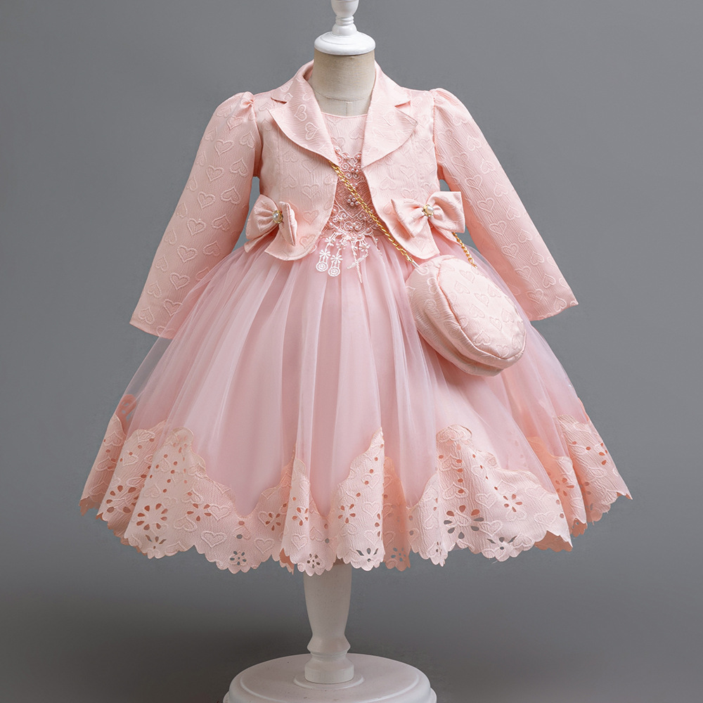 ชุดเดรสเจ้าหญิงแขนยาวพร้อมกระเ - Baby Clothing High End บทวิจารณ์และราคา