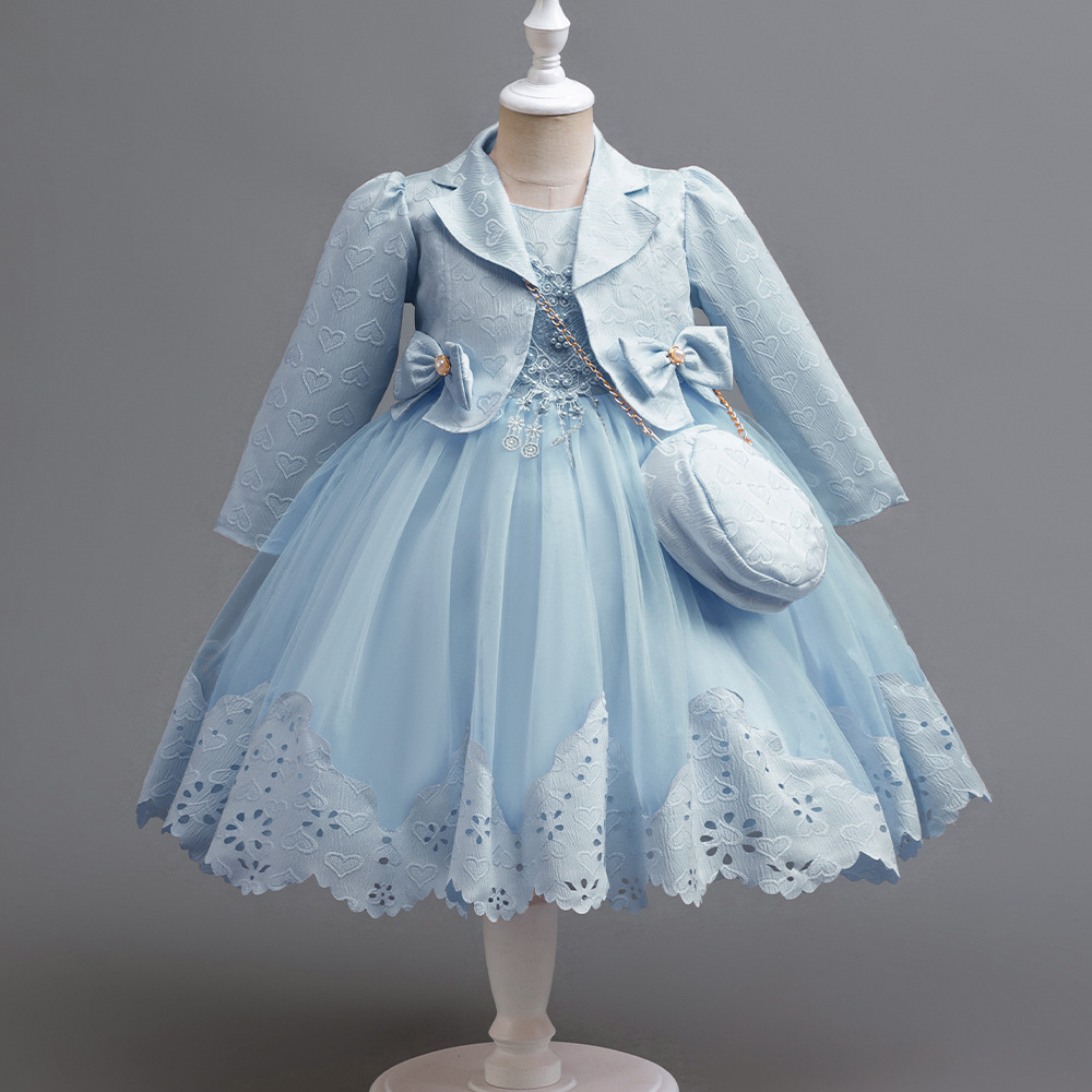 ชุดเดรสเจ้าหญิงแขนยาวพร้อมกระเ - Baby Clothing High End บทวิจารณ์และราคา