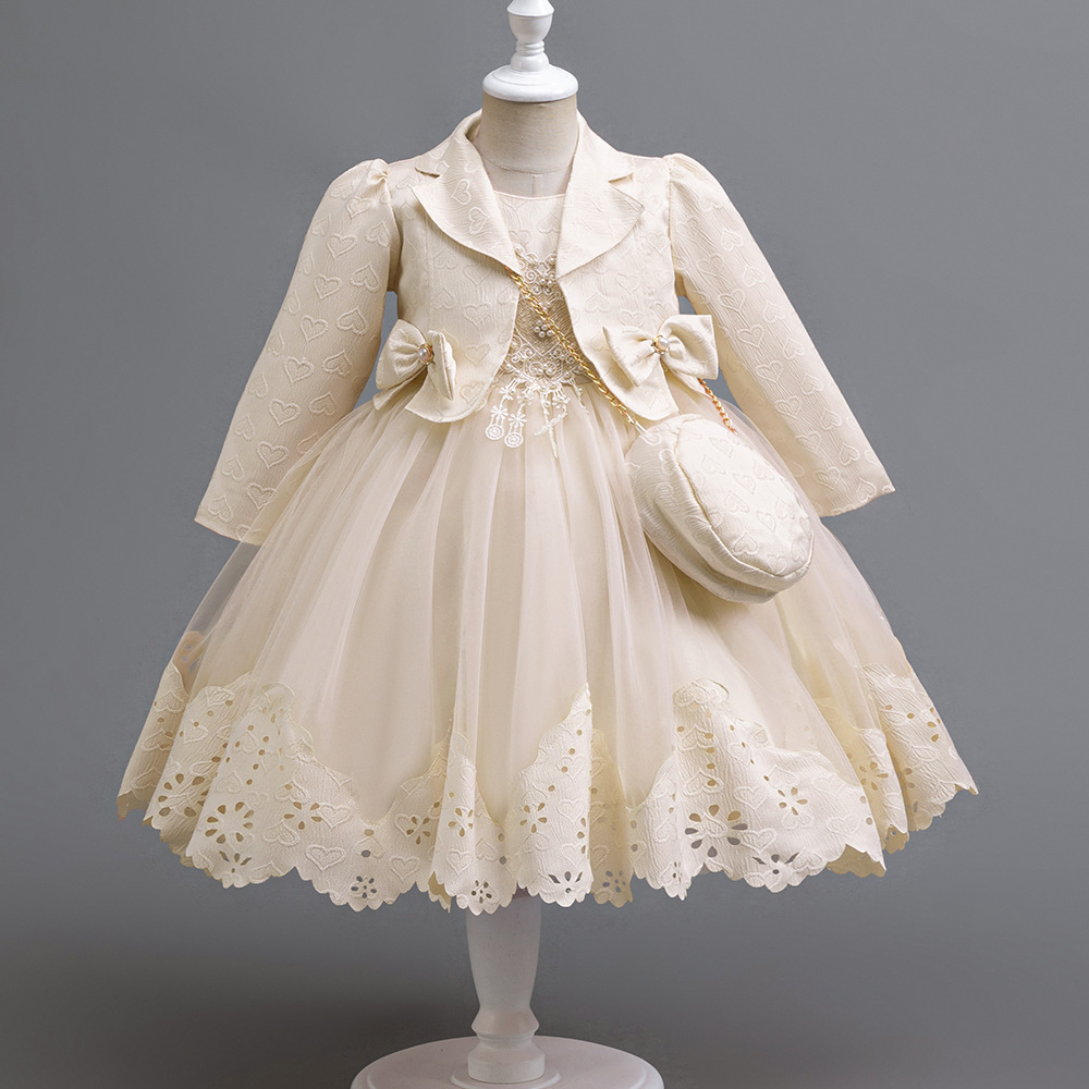 ชุดเดรสเจ้าหญิงแขนยาวพร้อมกระเ - Baby Clothing High End บทวิจารณ์และราคา