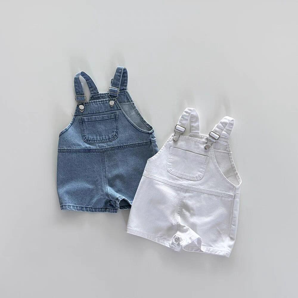 2025 ฤดูร้อนเด็กใหม่ DENIM Ove - Baby Overall Denim บทวิจารณ์และราคา