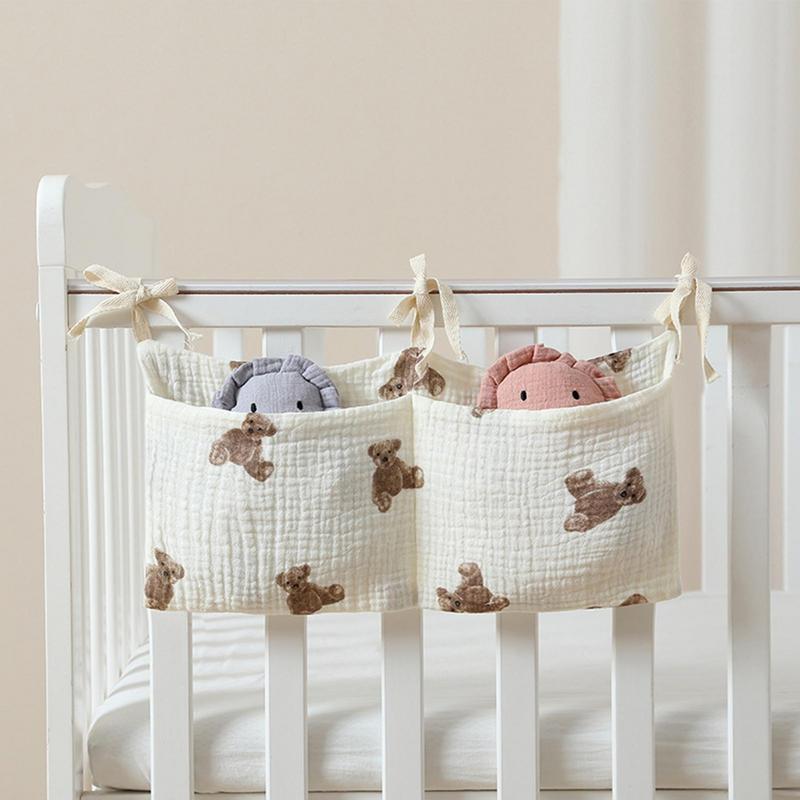 Baby Crib Organizer Cot Caddy  - Baby Clothing Storage บทวิจารณ์และราคา