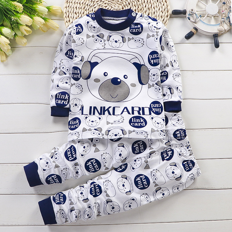 ฤดูใบไม้ร่วงชุดนอนชุดนอนสําหรั - Baby Clothing For Sleep บทวิจารณ์และราคา