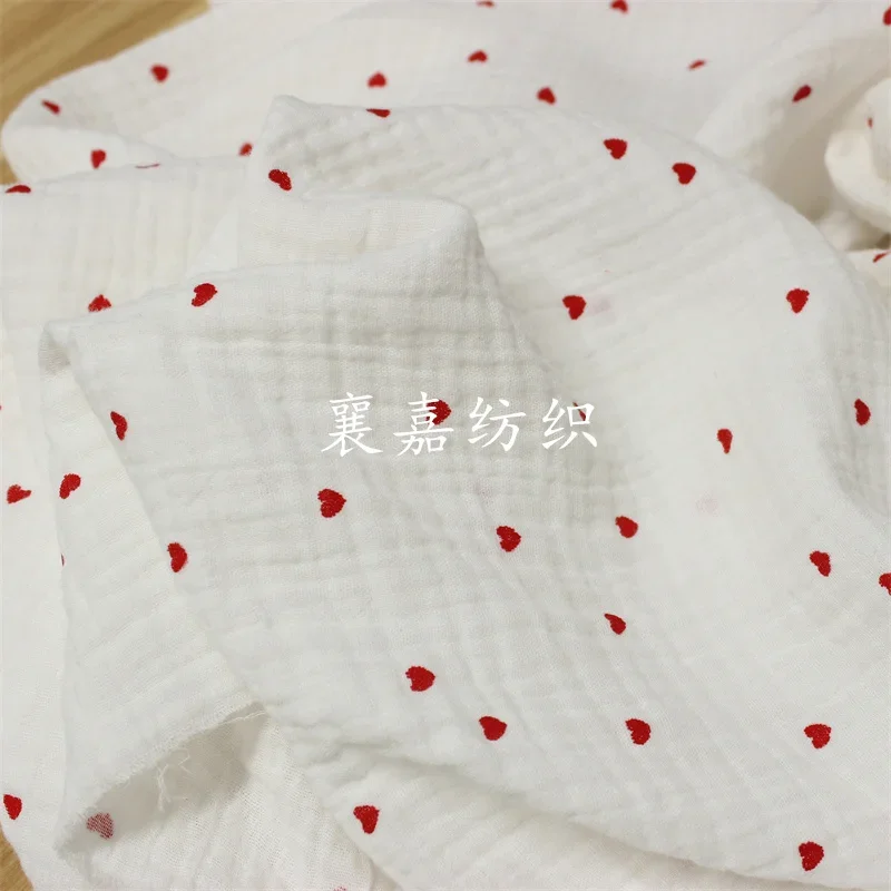 ผ้าฝ้ายเนื้อนุ่มลายหัวใจสีแดงน - Baby Clothing For Sleep บทวิจารณ์และราคา