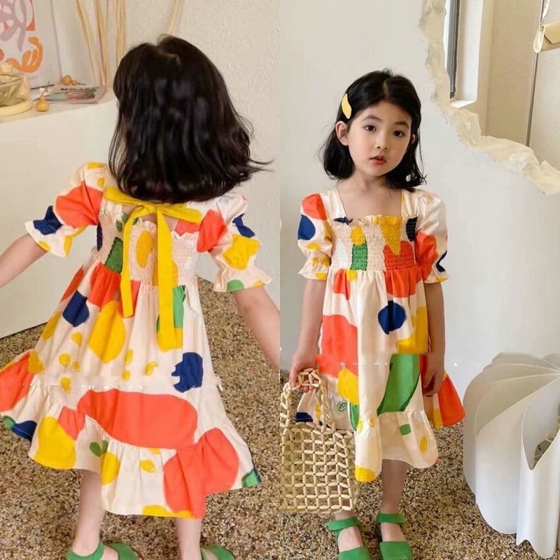 ชุดเดรสเด็กผู้หญิง ผ้าจับจีบ แ - Baby Clothing Drawing บทวิจารณ์และราคา