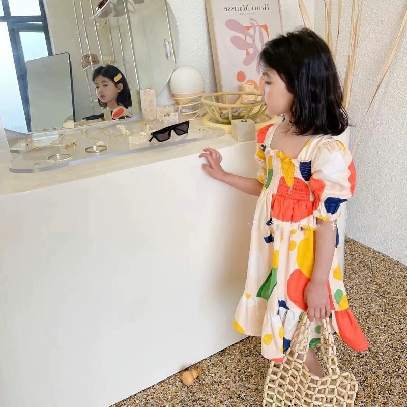 ชุดเดรสเด็กผู้หญิง ผ้าจับจีบ แ - Baby Clothing Drawing บทวิจารณ์และราคา