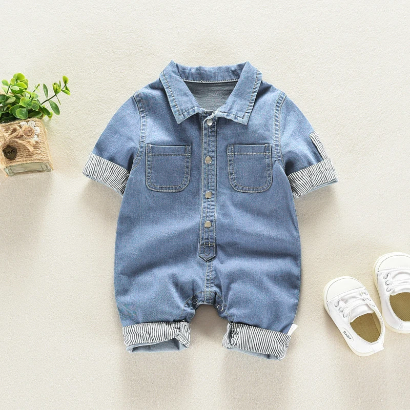 DIIMUU เด็กทารกเด็กเสื้อผ้าเด็ - Baby Overall Denim บทวิจารณ์และราคา