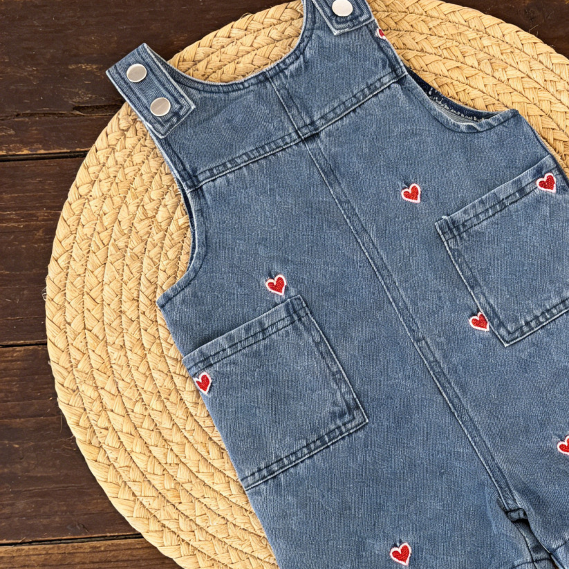 2026 ฤดูร้อนใหม่เด็กผู้หญิงกาง - Baby Overall Denim บทวิจารณ์และราคา