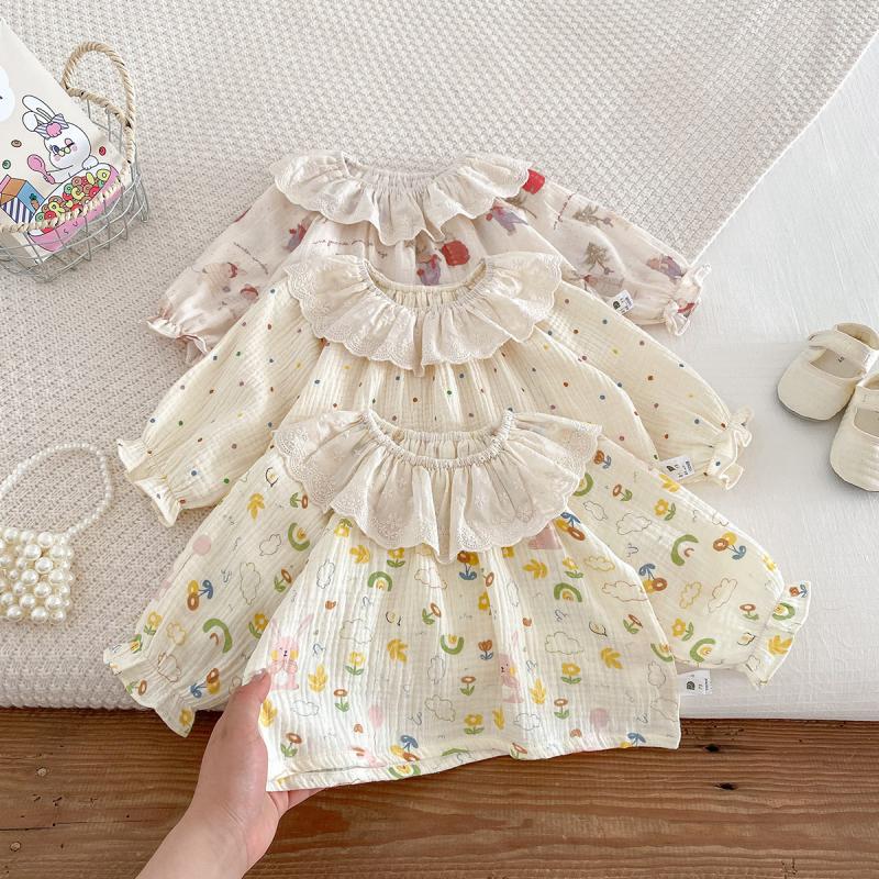 ฤดูใบไม้ผลิฤดูใบไม้ร่วงเด็กผู้ - Baby Clothing For Sleep บทวิจารณ์และราคา