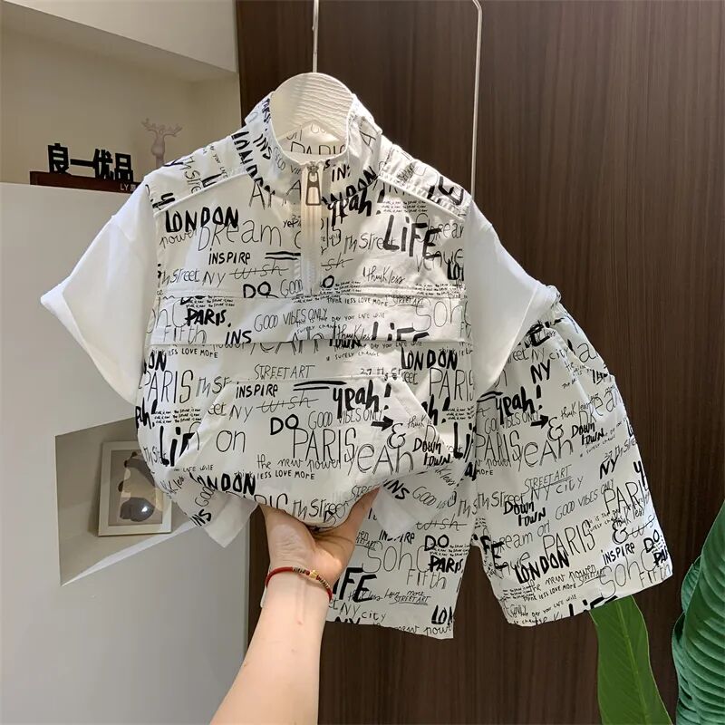 ชุดเสื้อผ้าฤดูร้อนของเด็กผู้ชา - Baby Clothing Drawing บทวิจารณ์และราคา