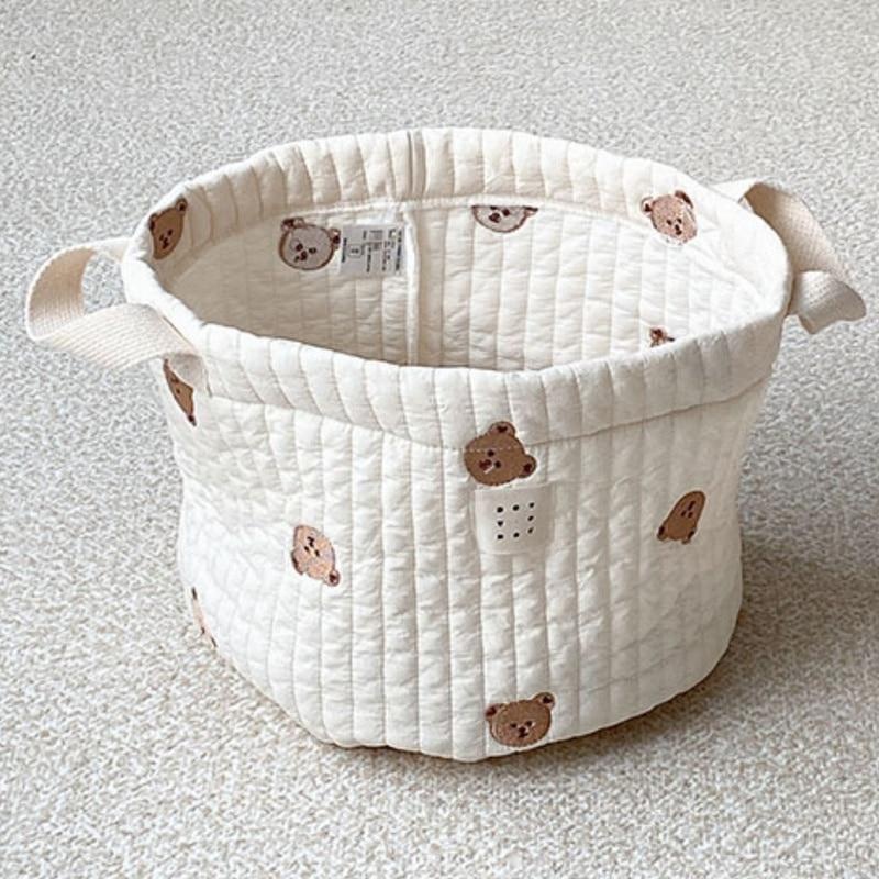 หมีน่ารักเย็บปักถักร้อยกระเป๋า - Baby Clothing Storage บทวิจารณ์และราคา
