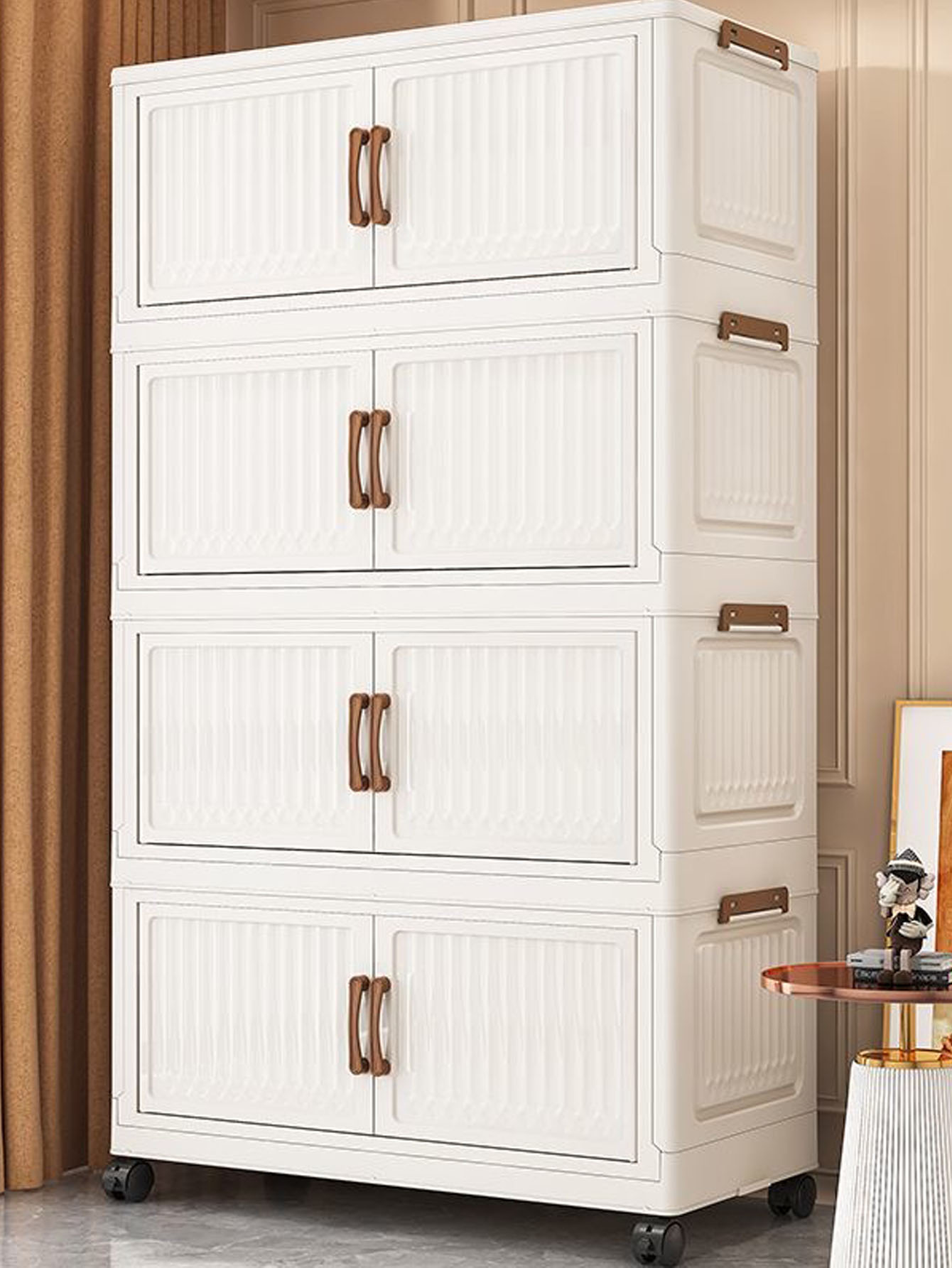 ตู้เสื้อผ้าเด็กพลาสติกแบบพับได - Baby Clothing Storage บทวิจารณ์และราคา