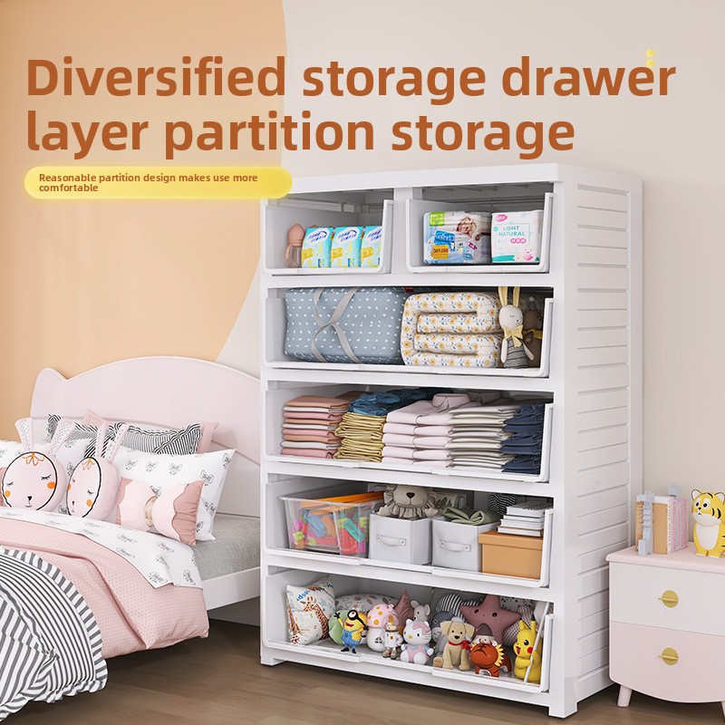 ตู้เก็บของแบบลิ้นชักห้าชั้นพลา - Baby Clothing Storage บทวิจารณ์และราคา