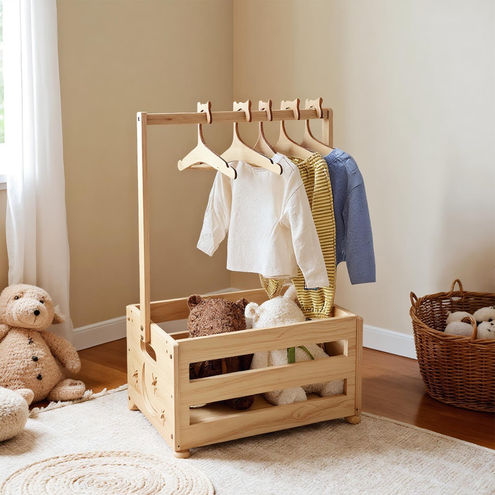 กล่องเก็บเสื้อผ้าเด็กอ่อนพร้อม - Baby Clothing Rack For Baby Shower บทวิจารณ์และราคา