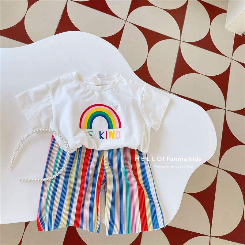 2024ชุดฤดูร้อนของเด็กชุดเสื้อแ - Baby Clothing Drawing บทวิจารณ์และราคา