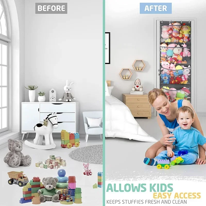ใหม่ยัดไส้เก็บกระเป๋าประตู Stu - Baby Clothing Storage บทวิจารณ์และราคา
