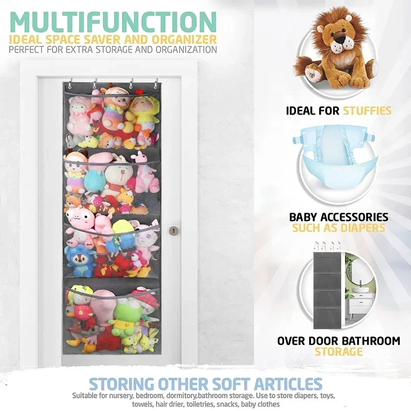 ใหม่ยัดไส้เก็บกระเป๋าประตู Stu - Baby Clothing Storage บทวิจารณ์และราคา