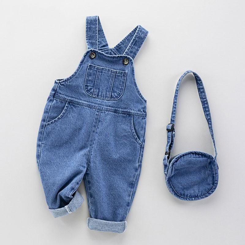 แฟชั่นเด็ก กางเกงยีนส์อเนกประส - Baby Overall Denim บทวิจารณ์และราคา