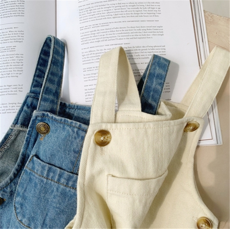 เด็กทารกDenim Overallsเด็กJean - Baby Overall Denim บทวิจารณ์และราคา