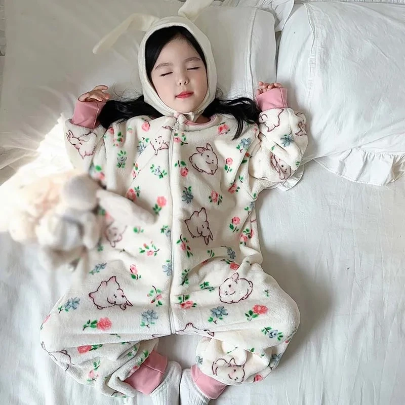 การ์ตูน Flannel ขนแกะเด็กทารกช - Baby Clothing For Sleep บทวิจารณ์และราคา