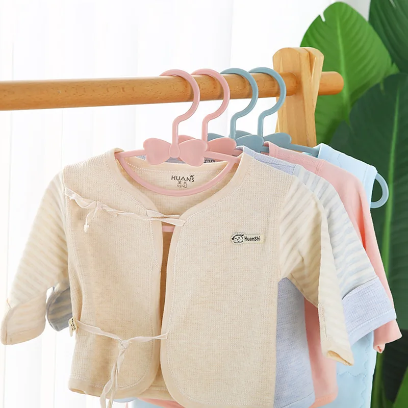 5-50Pcs ไม้แขวนเสื้อเด็กพลาสติ - Baby Clothing Storage บทวิจารณ์และราคา
